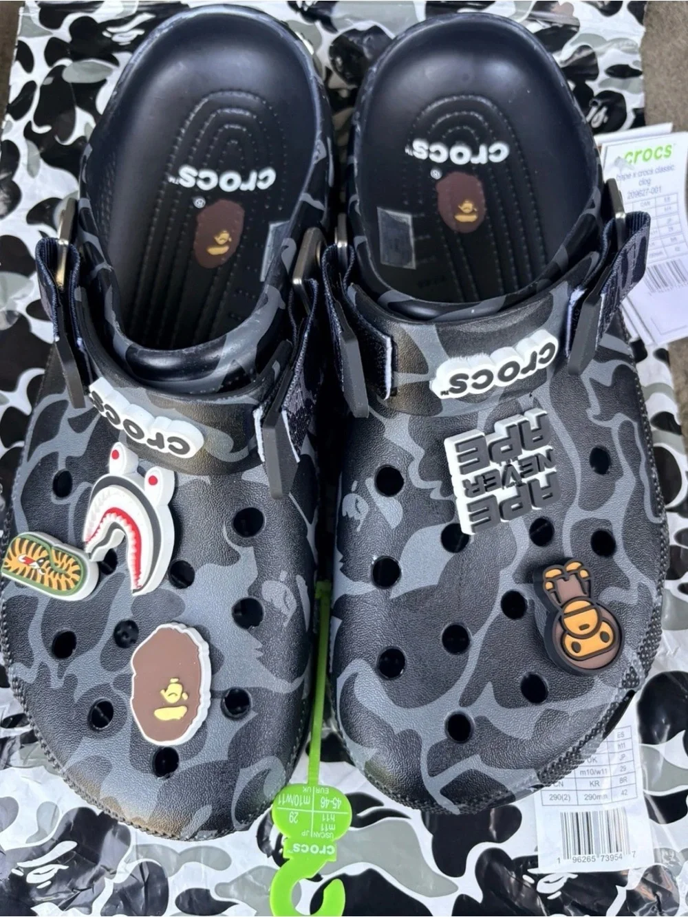 Bape x Crocs Classic Clog